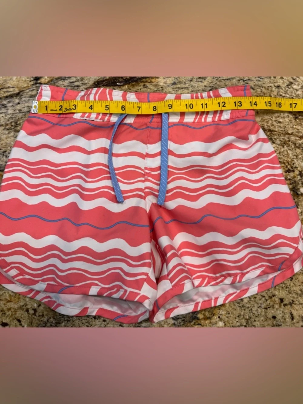 Columbia Women's PFG Cool Coast II Wave Stripe Board Shorts Women’s Size S - Picture 9 of 11